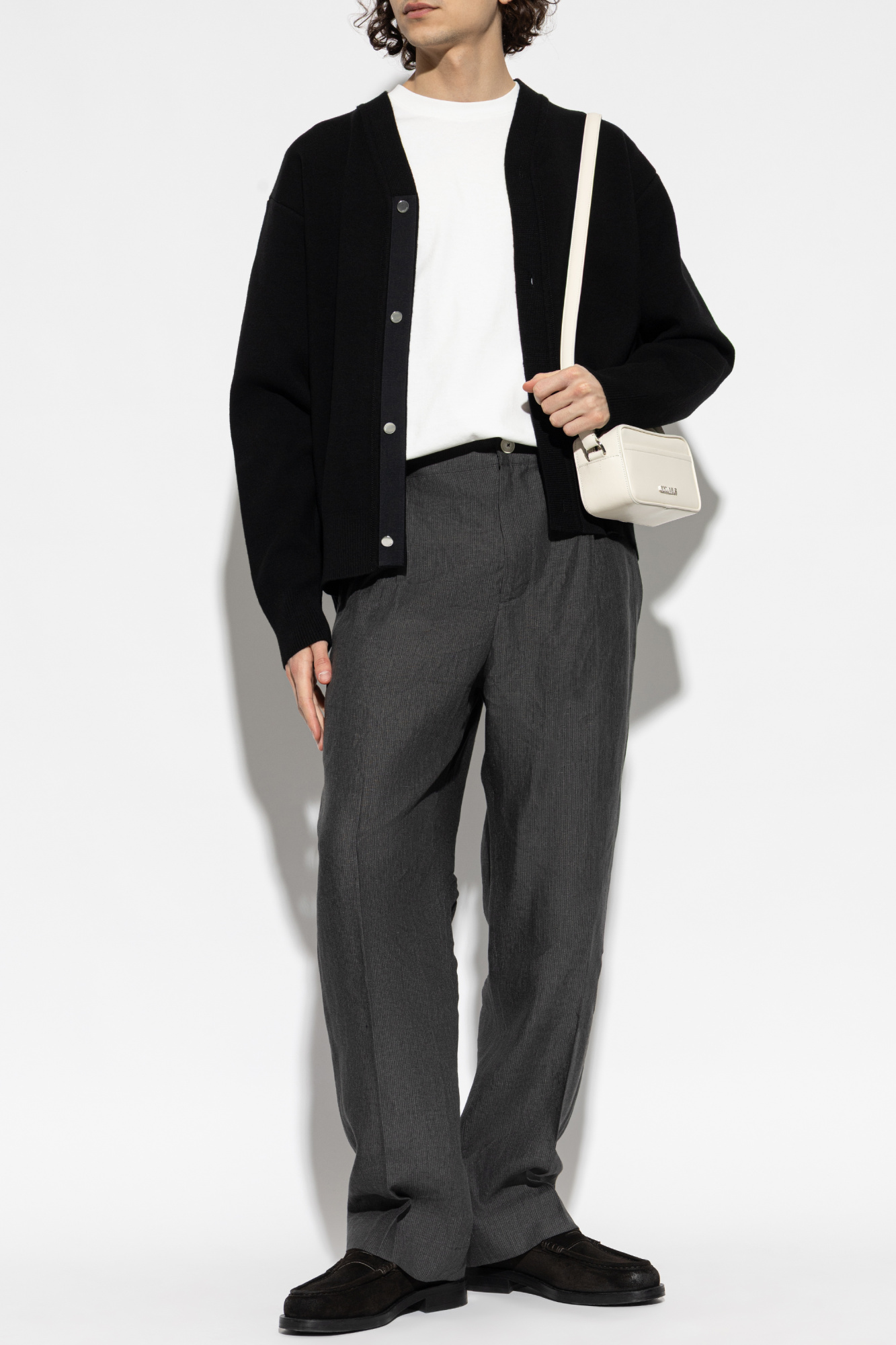 Jacquemus T-shirt with embroidered logo on the back | Men's | Vitkac